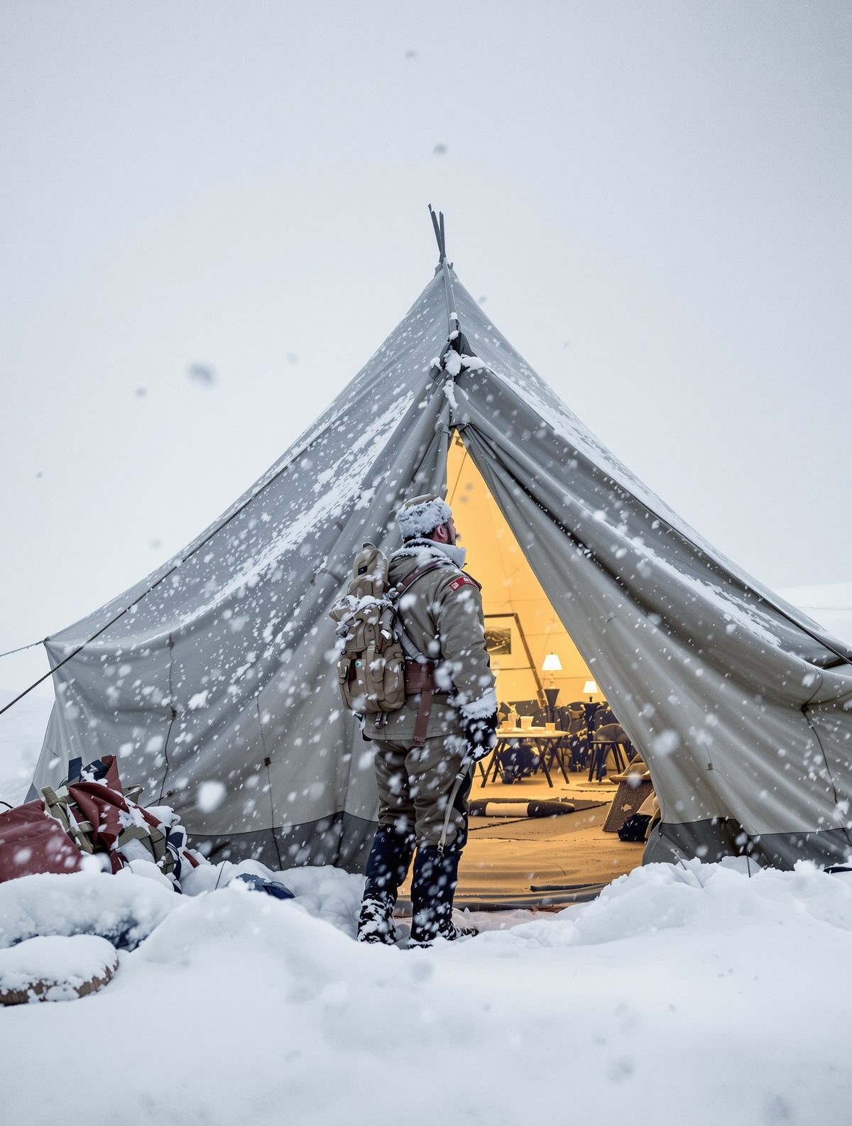 Captain Oates walked into the Antarctic blizzard to save his friends