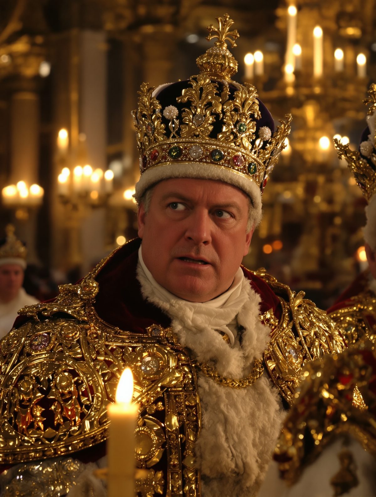 The coronation that nearly killed a king