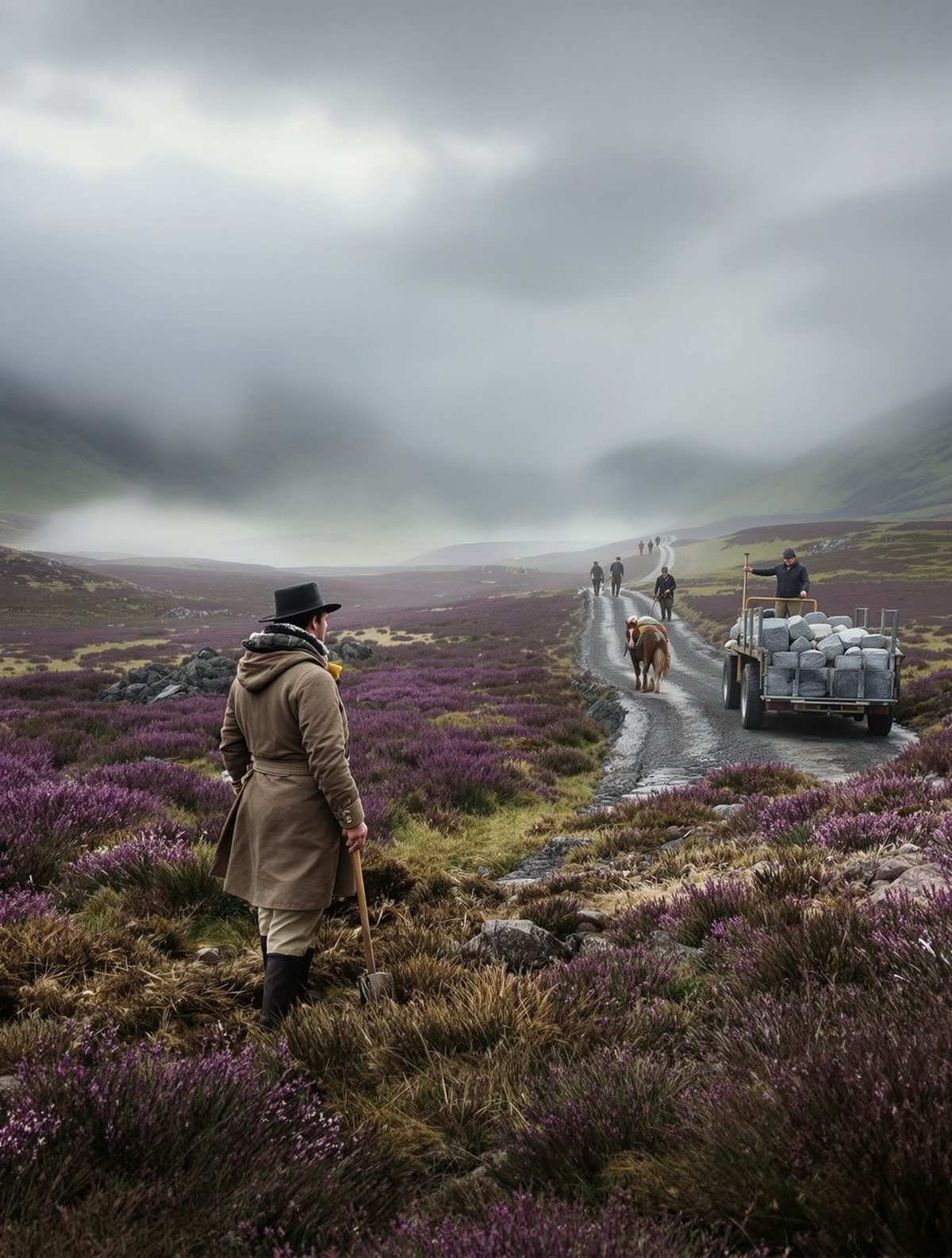 The day Thomas Telford built a road across Britain's deadliest bog