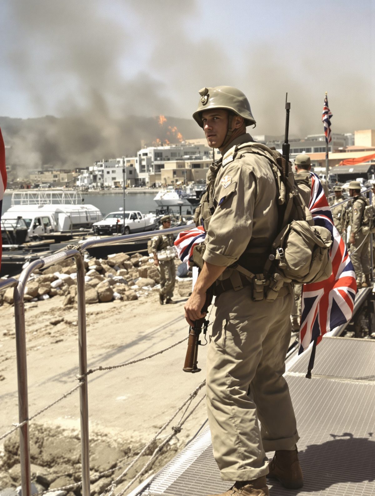 When Britain's Last Soldiers Left Aden in a Blaze of Gunfire