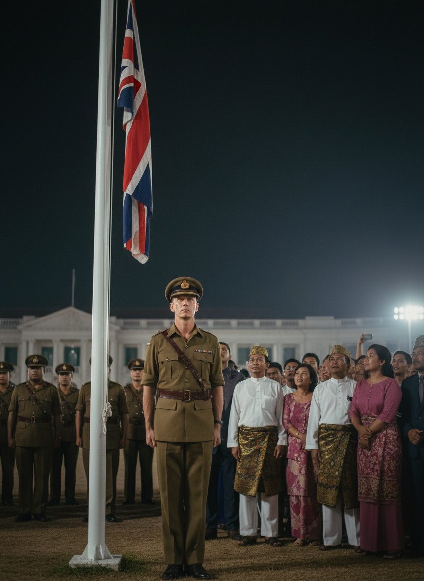 When Britain's Soldiers Handed Malaya Back at Midnight in 1957