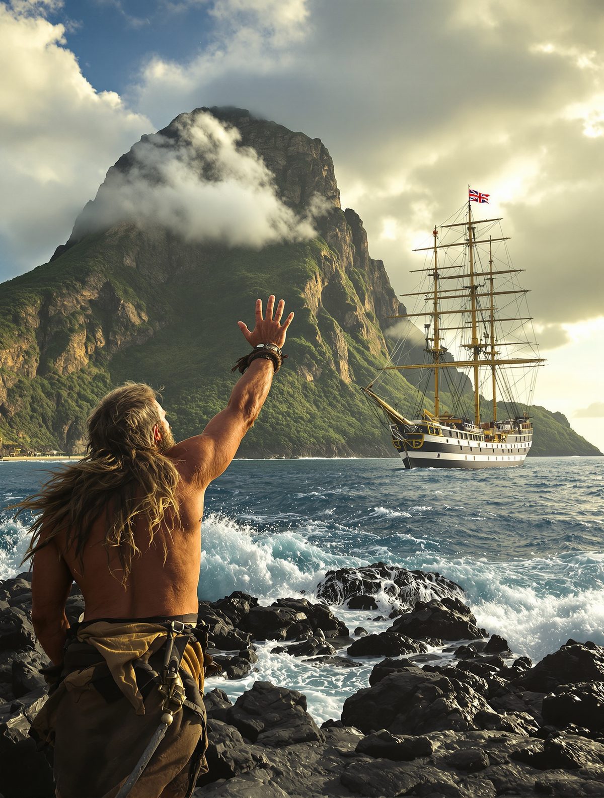 When Captain Woodes Rogers Rescued Robinson Crusoe from His Island
