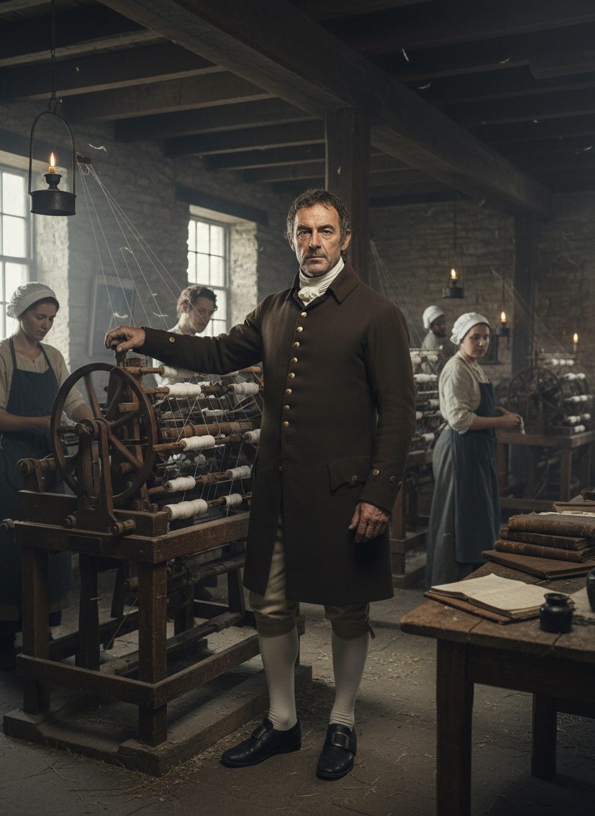 When Richard Arkwright Spun the World's First Factory in 1771