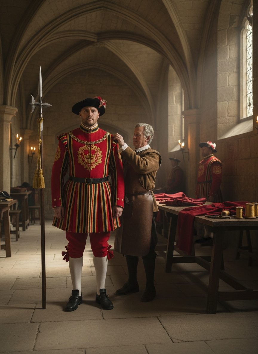 When the Yeomen of the Guard Dressed for the Tower, 1509